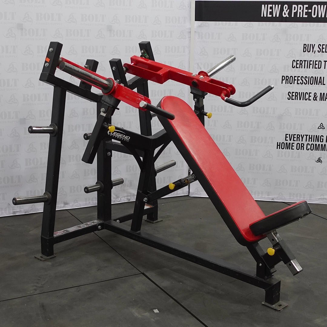 Legend Fitness | Lever Edge Plate Loaded Unilateral Incline Chest Press