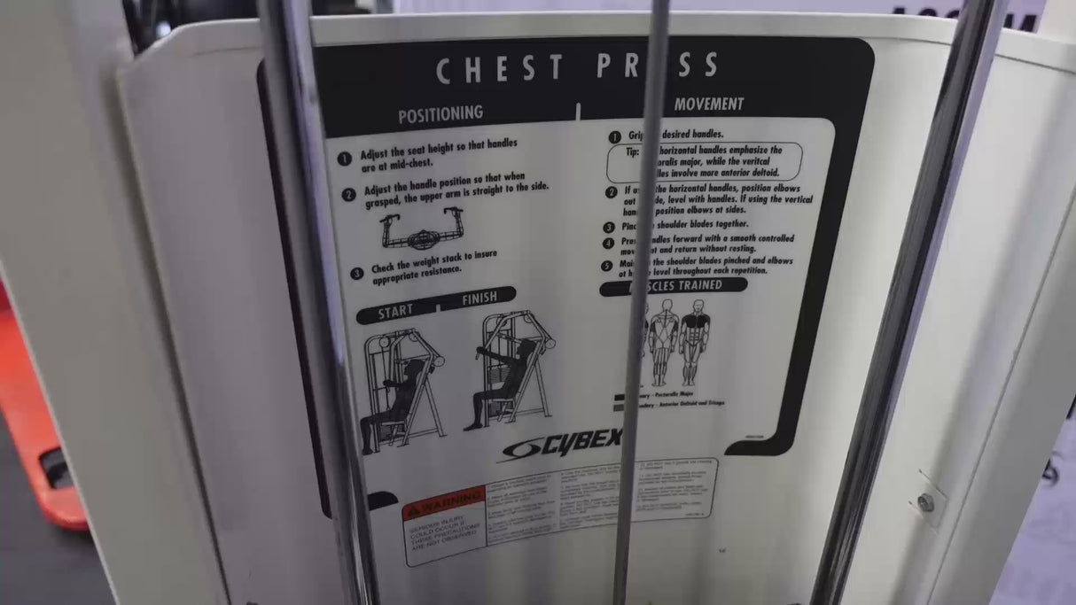 Cybex | Chest Press | 480091X273012