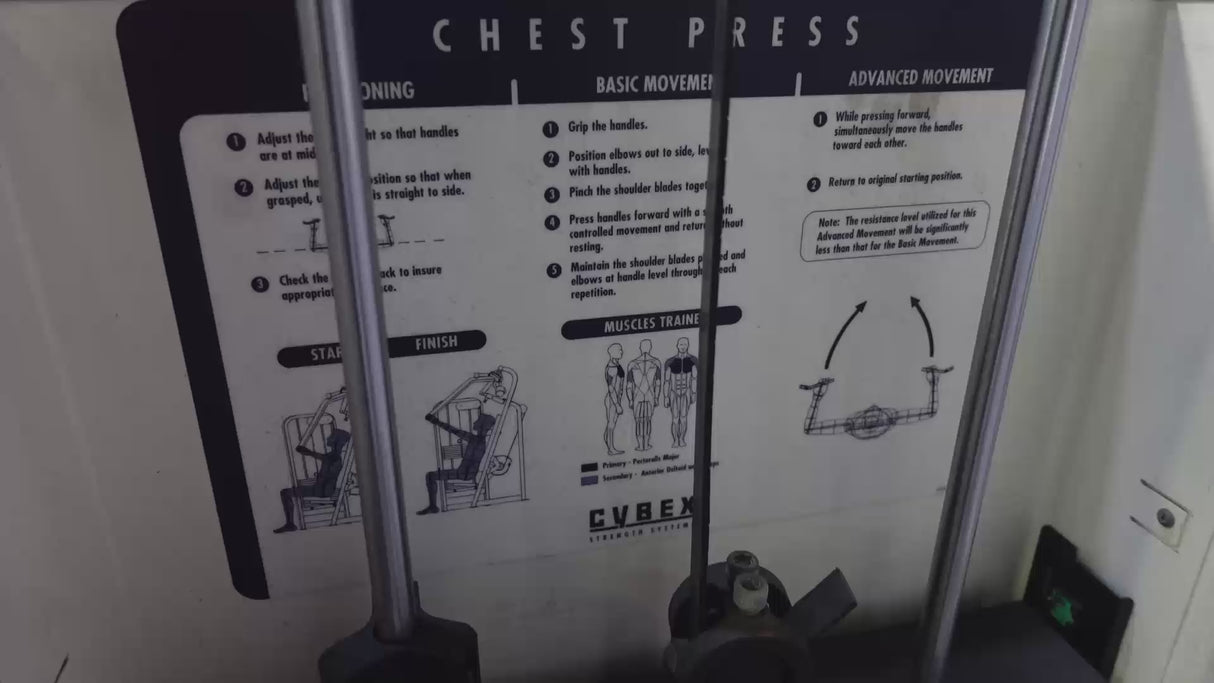 Cybex | VR1 Chest Press 4505-91 | 4505N110043