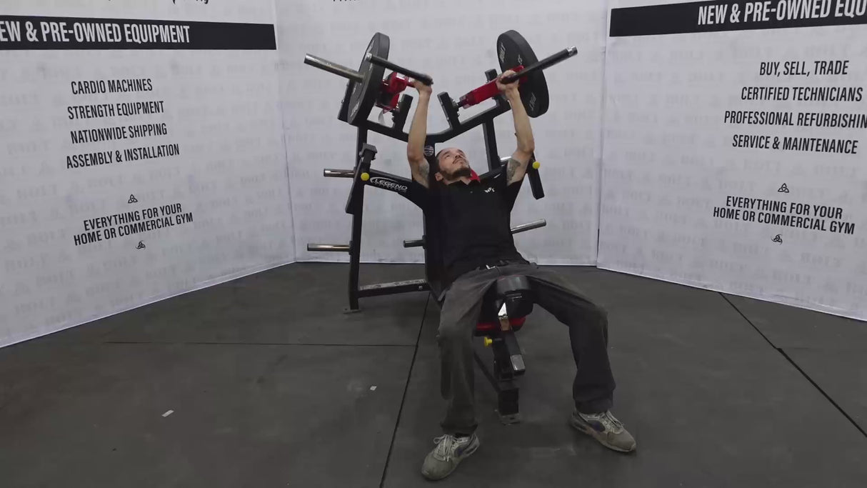 Legend Fitness | Lever Edge Plate Loaded Unilateral Incline Chest Press